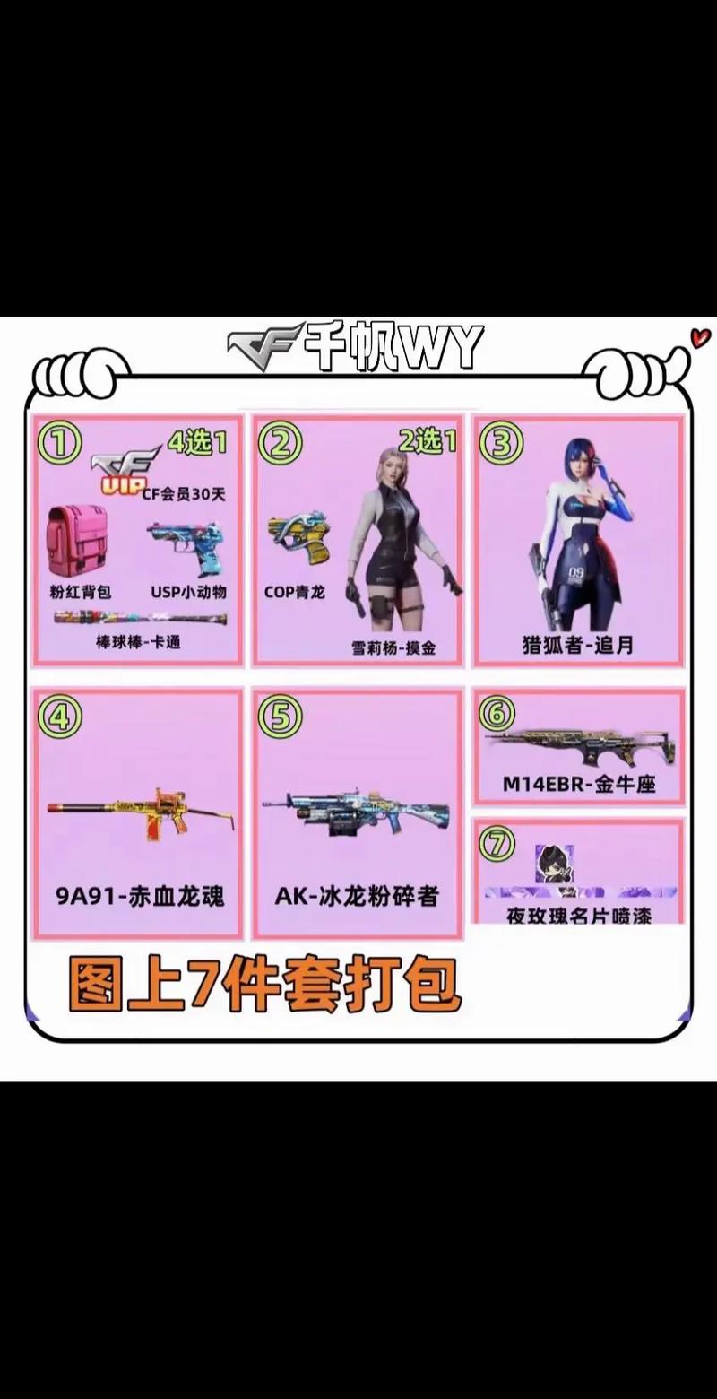 我要玩穿越火线粉色版本游戏截图