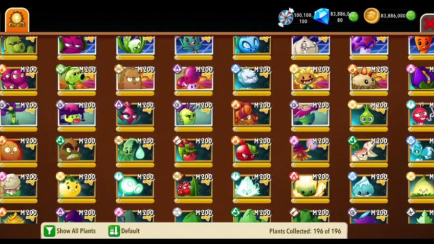 pvz2国际版全植物满级游戏截图