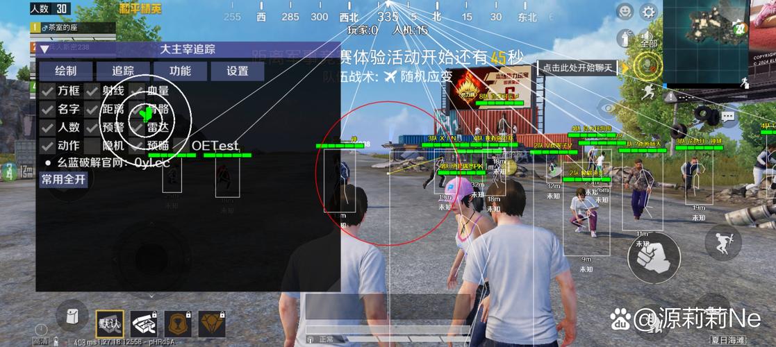 范围拾取和平精英挂