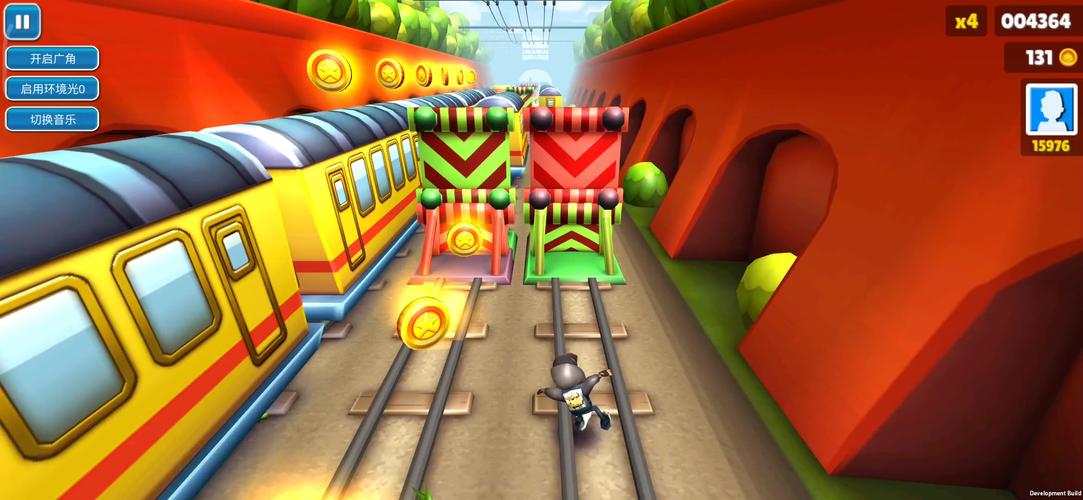 地铁跑酷火山困难版