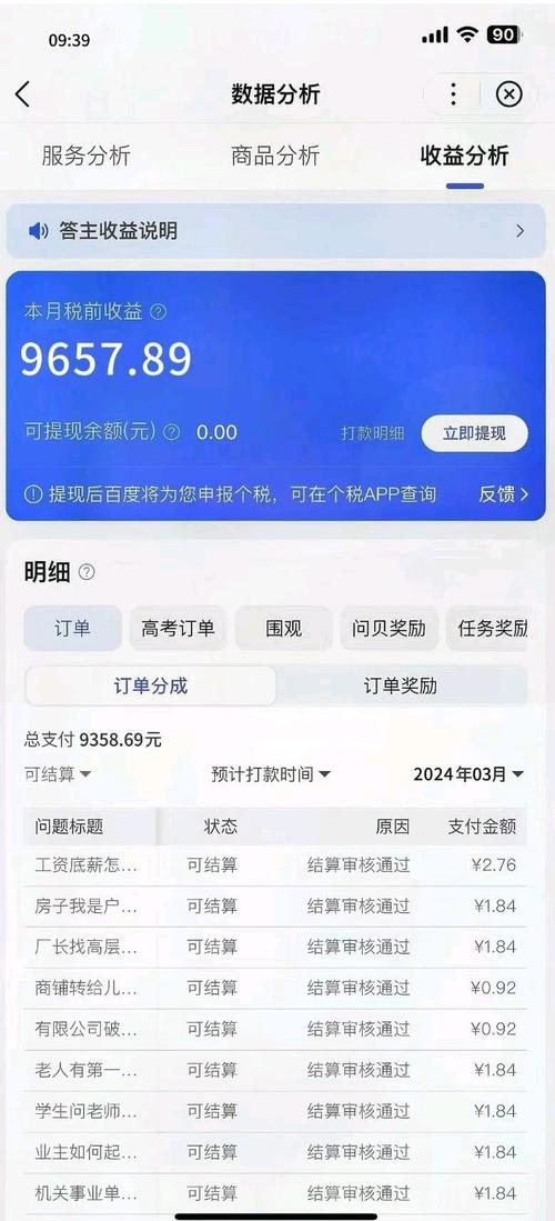 百度合伙人答题