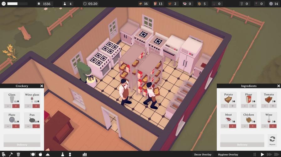 游戏餐厅页面无弹窗