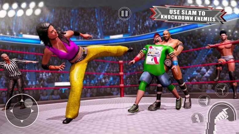 WWE美国职业摔角游戏
