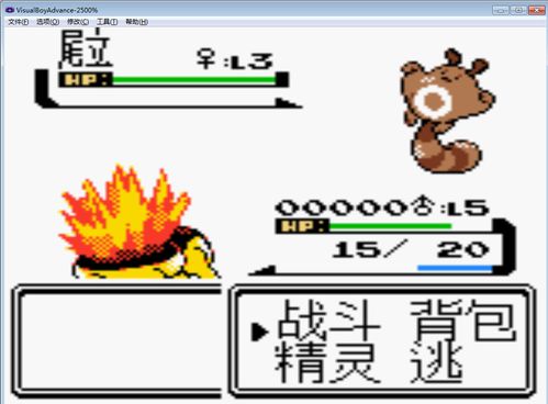 口袋妖怪金银破解版游戏截图