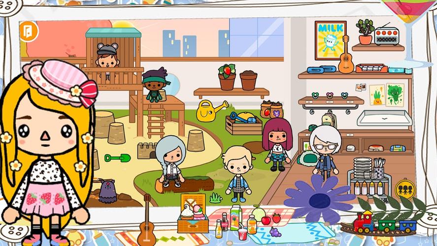 米加小镇婴儿房