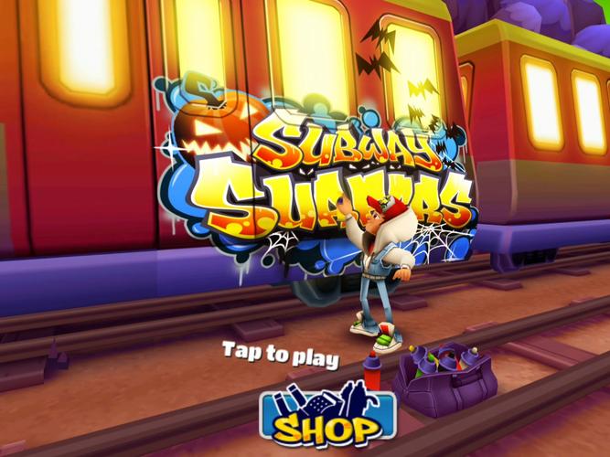 subwaysurf远古版万圣节绿色版汉化版