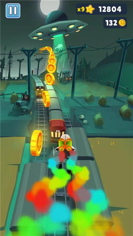 地铁跑酷内置MOD鬼屋无限金币版游戏截图