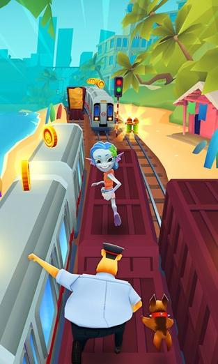 地铁跑酷空间站内置菜单红色版图标