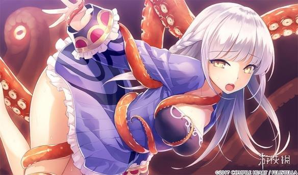 2d触手抓到猫巫女游戏蓝色版无广告免费游戏截图