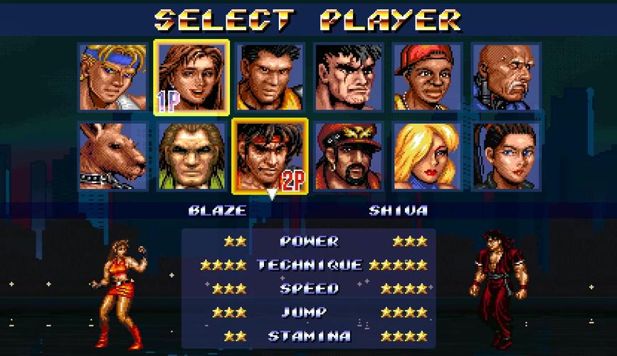 怒之铁拳5重制版最新版彩色游戏截图