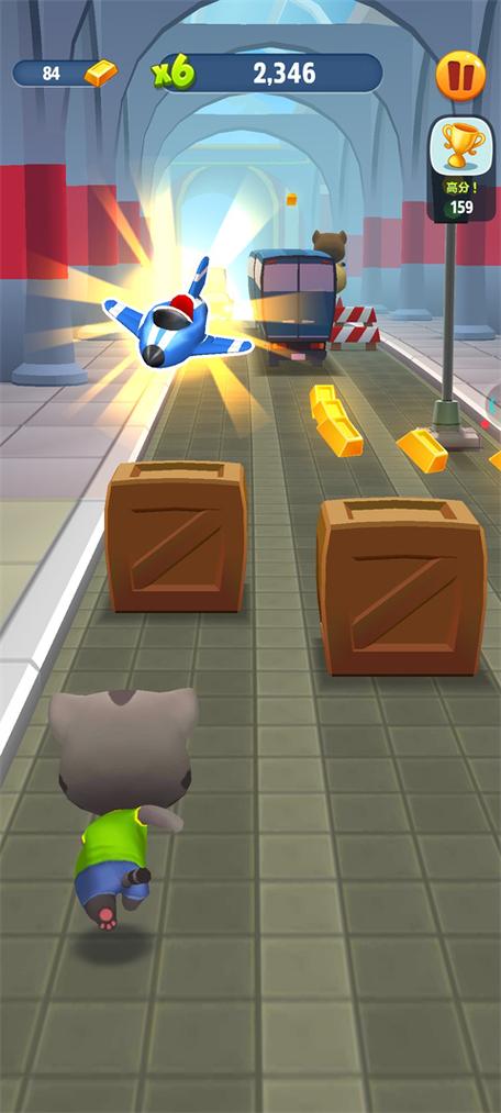 汤姆猫跑酷之雪地跑酷