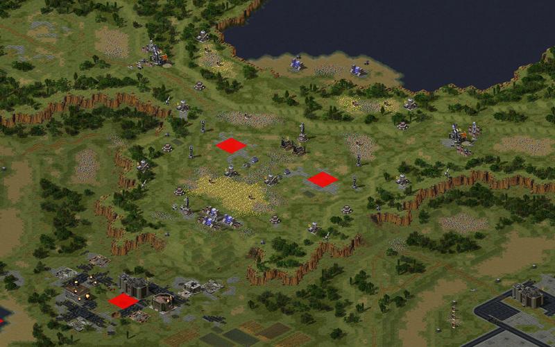 红警2防守地图包