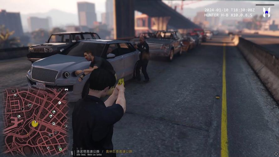 GTASA仿GTA5警察模组正版