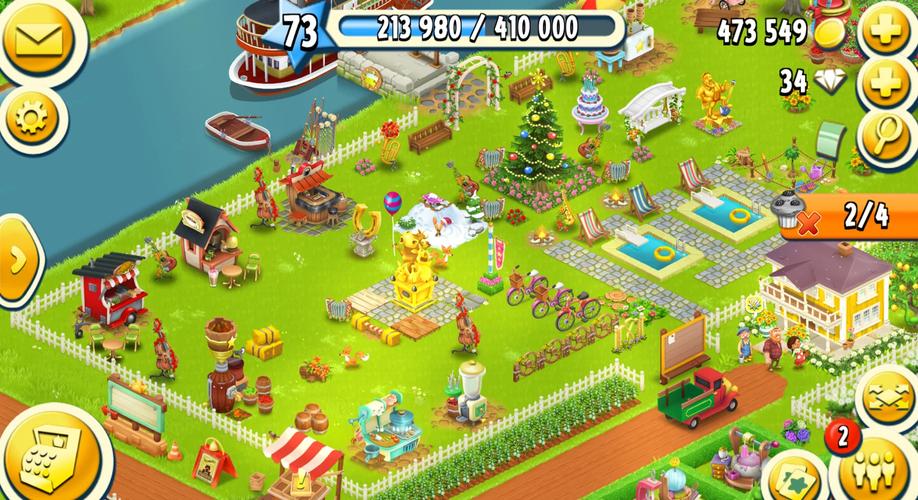 卡通农场破解版无限钻石版修改版无广告游戏截图