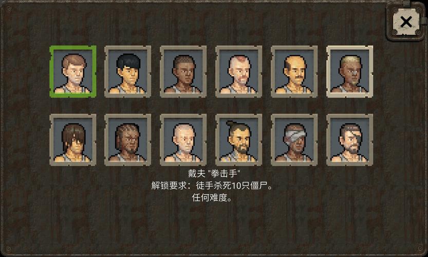 迷你dayz人物图鉴