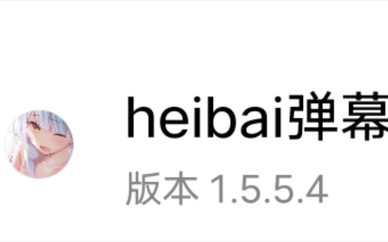 HEIBAI弹幕官方最新版升级版游戏截图