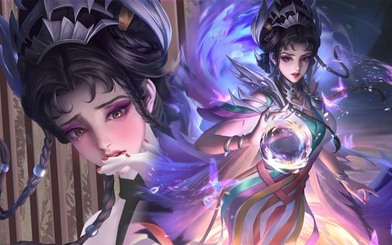 芈月白晶晶皮肤动作RA3汉化包怎么游戏截图