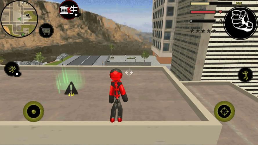 火柴人都市英雄游戏截图