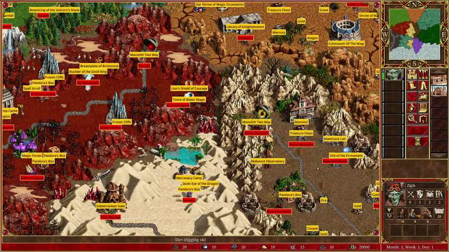 英雄无敌3超大地图