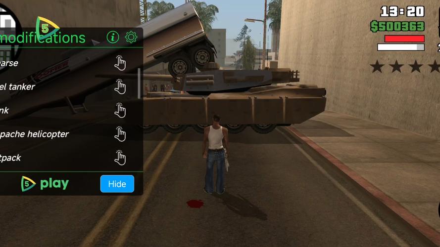 圣安地列斯钢铁侠模组安卓版