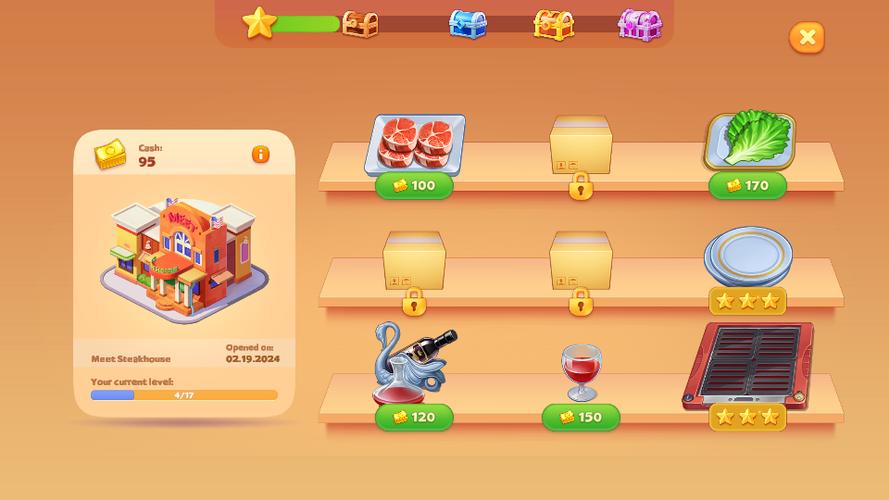 梦想餐厅领红包版电子版游戏截图