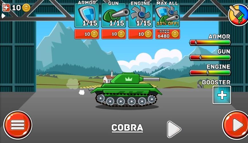 坦克大作战无限钻石版无限能量