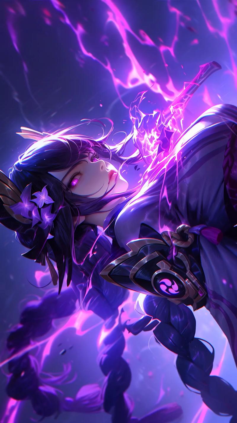 雷电将军触摸游戏蓝色版无广告免费游戏截图