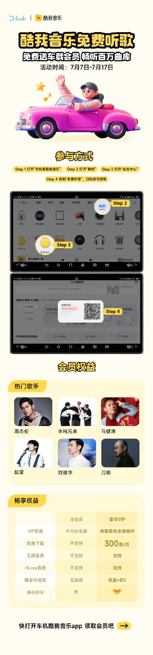 酷我音乐车载vip兑换码哪里弄游戏截图