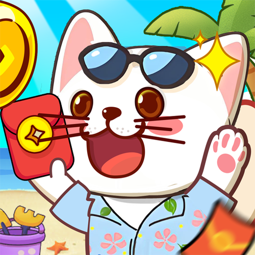 喵喵招财屋极速版无广告游戏截图