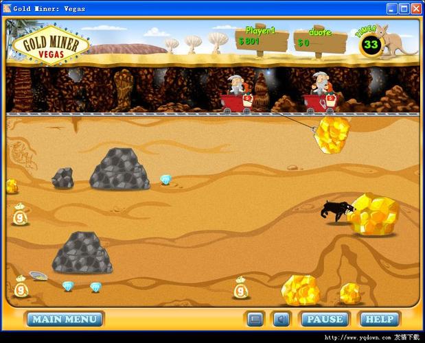 黄金矿工无敌版单人