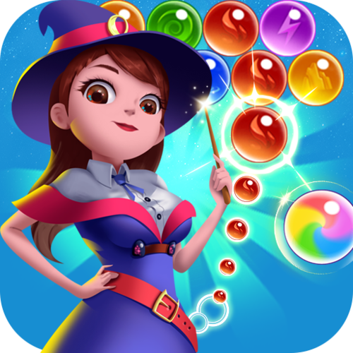 魔女泡泡领红包游戏截图