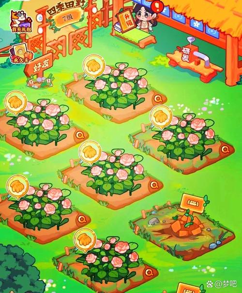 开心花园农场赚钱