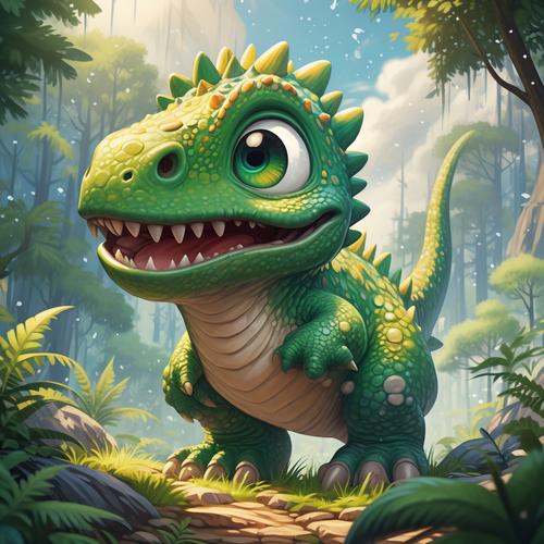 恐龙有钱(萌萌小笨龙)下载游戏截图