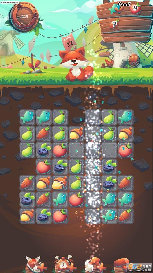 蔬菜消除小游戏红