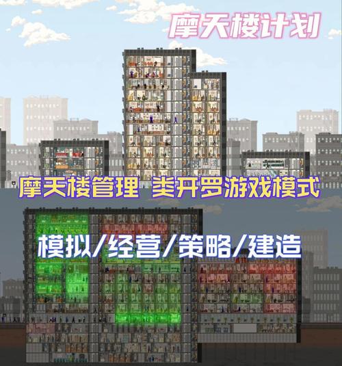 摩天高楼游戏赚钱游戏截图