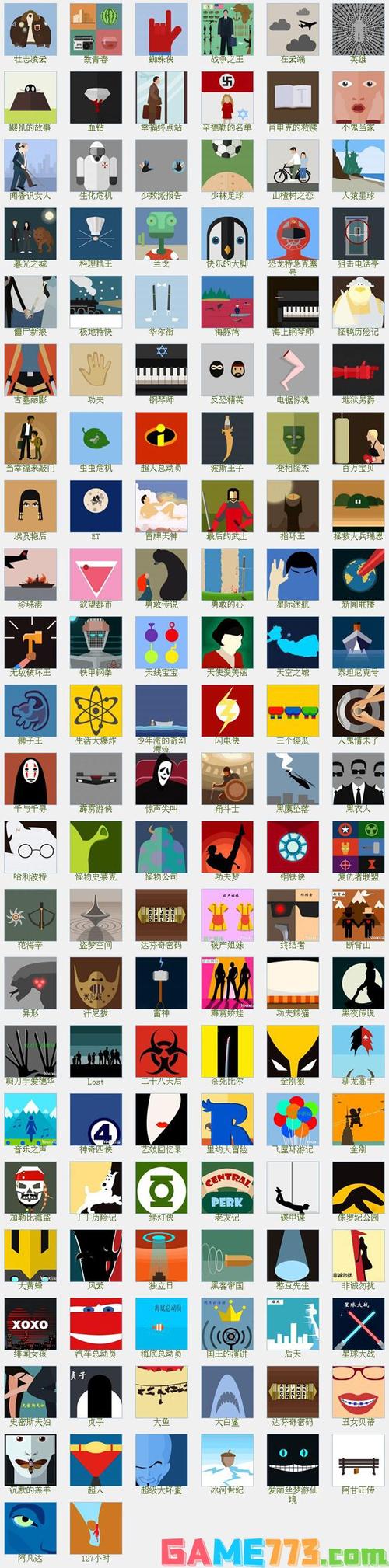 看图猜词答案电影电视所有答案汇总攻略游戏截图
