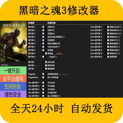 黑暗之魂3修改器(修改物品数量)游戏截图