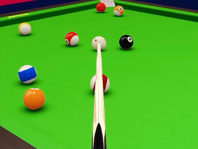 3d台球游戏截图