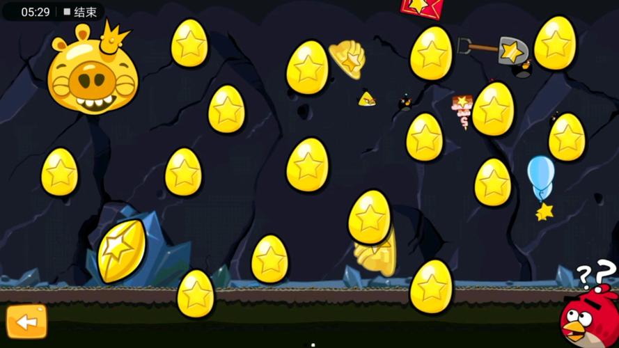 愤怒的小鸟金蛋关卡图文攻略《愤怒的小鸟》中的金蛋分游戏截图