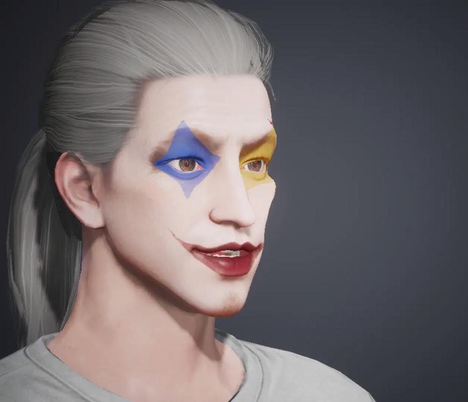 和平精英捏脸代码小丑女捏脸代码小丑脸男女大全游戏截图