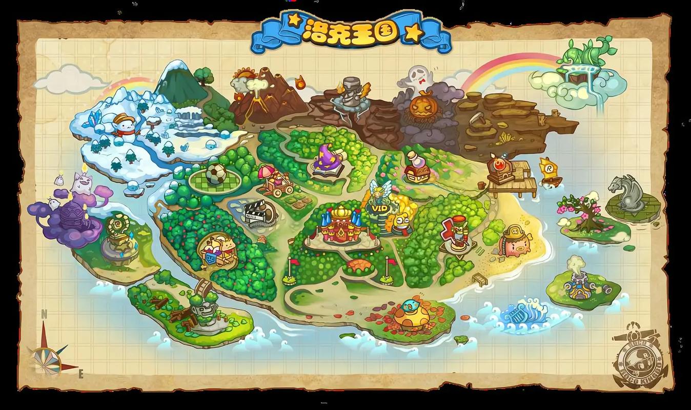 洛克王国全宠物捕捉地图曝光!游戏截图